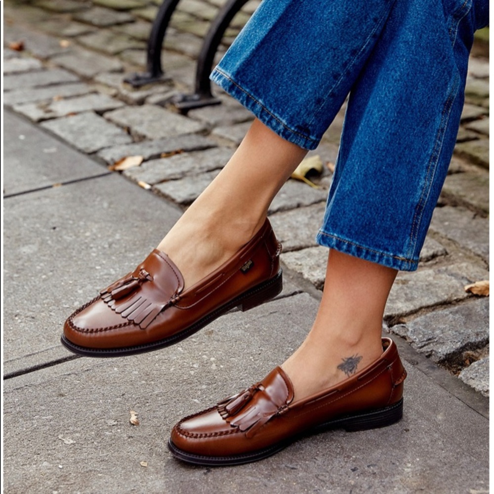 Bass Weejuns Penny Loafer - Cognac